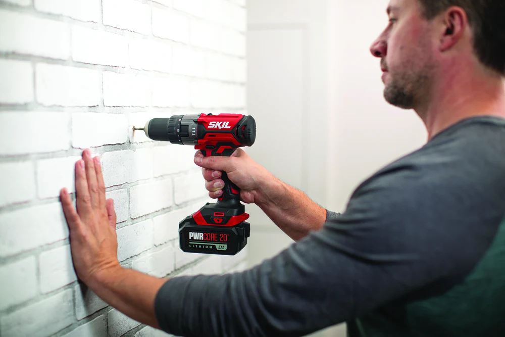 SKIL HD527803 20V 1/2" Hammer Drill Kit with PWRCORE 20 5.0Ah Lithium Battery - Image 9