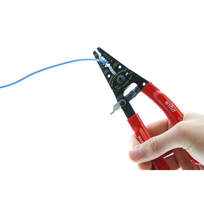 Wiha 57810 Classic Grip Wire Strippers, 7.25 in. - Image 3
