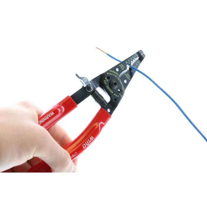 Wiha 57810 Classic Grip Wire Strippers, 7.25 in. - Image 4
