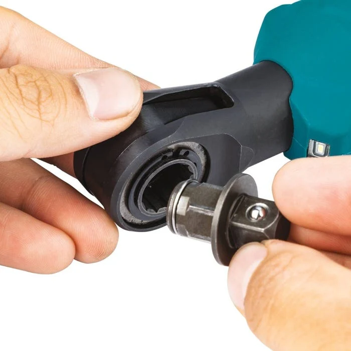 Makita XAG04Z-XRW01Z 18V LXT Cordless 4-1/2†/ 5" Cut-Off/Angle Grinder and 3/8" / 1/4" Sq. Drive Ratchet, Bare Tool Combo - Image 15